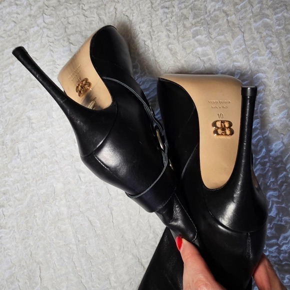 Beautiisoles by Robyn Shreiber Phoebe Black Boot Size 10 - Picture 12 of 16